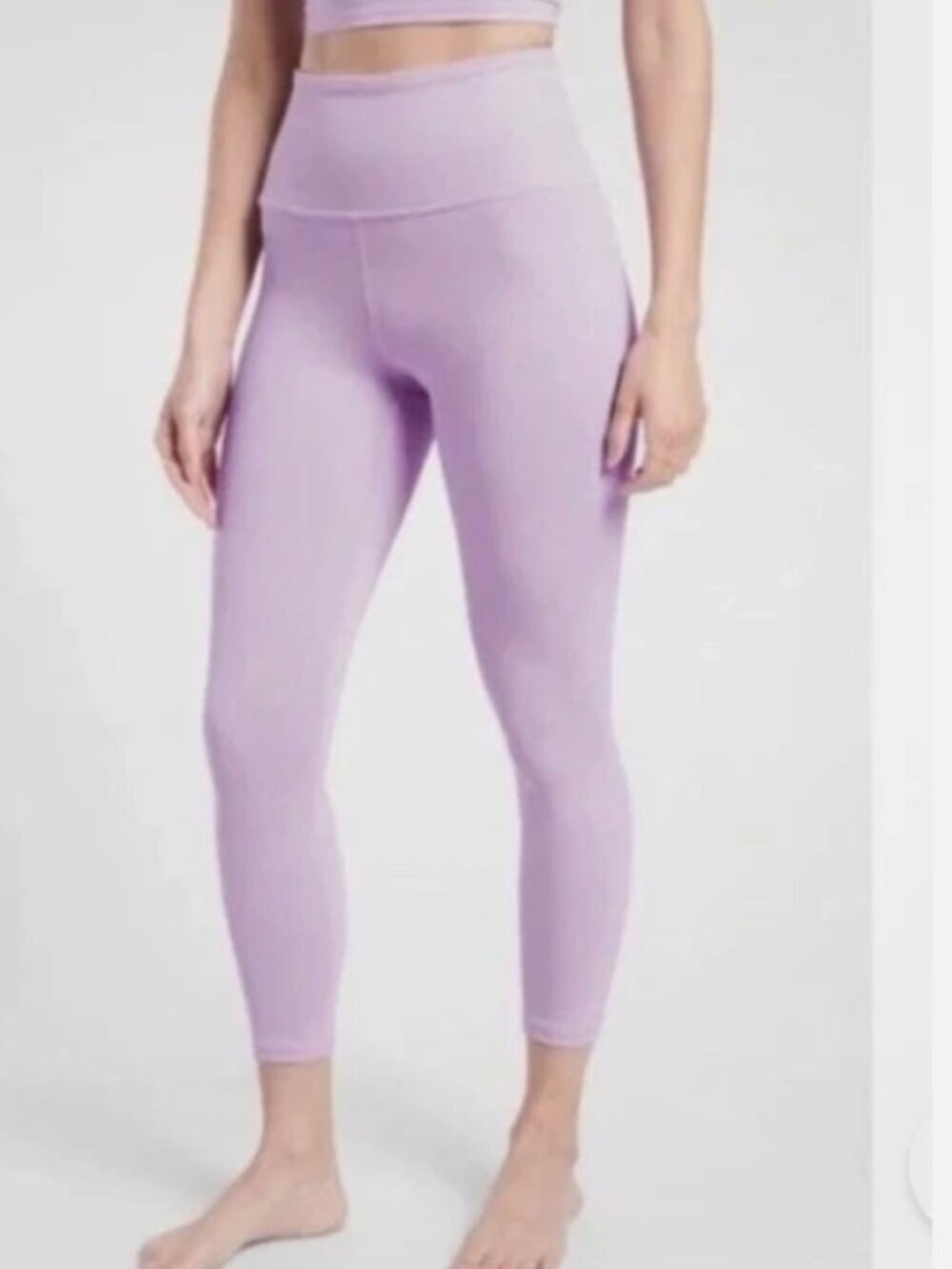 Athleta Ultra High Rise Elation 7/8 Tight Legging Light Purple Size XS